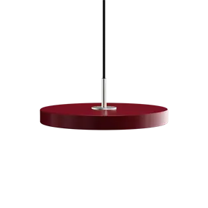 Umage - Pendel - Asteria - Ståltop/Ruby red - Mini Ø31 cm